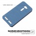 ASUS Zenfone 2 ZE500CL 5" - Aluminium Hard PC Protective Phone Cover Case - Blue